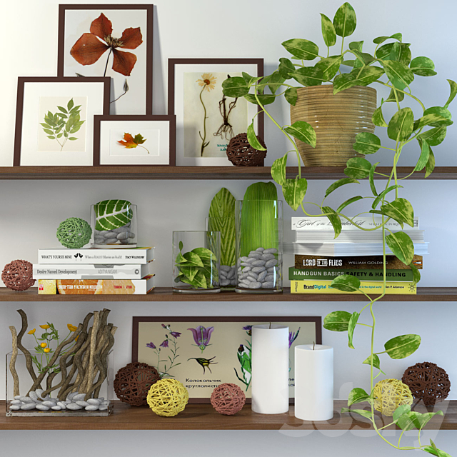 Decor shelves 3DSMax File - thumbnail 1