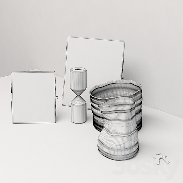 Decoration Set 3DSMax File - thumbnail 2