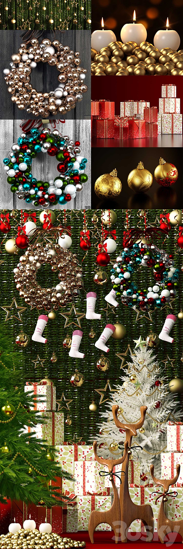 decorative accessories 3DSMax File - thumbnail 3