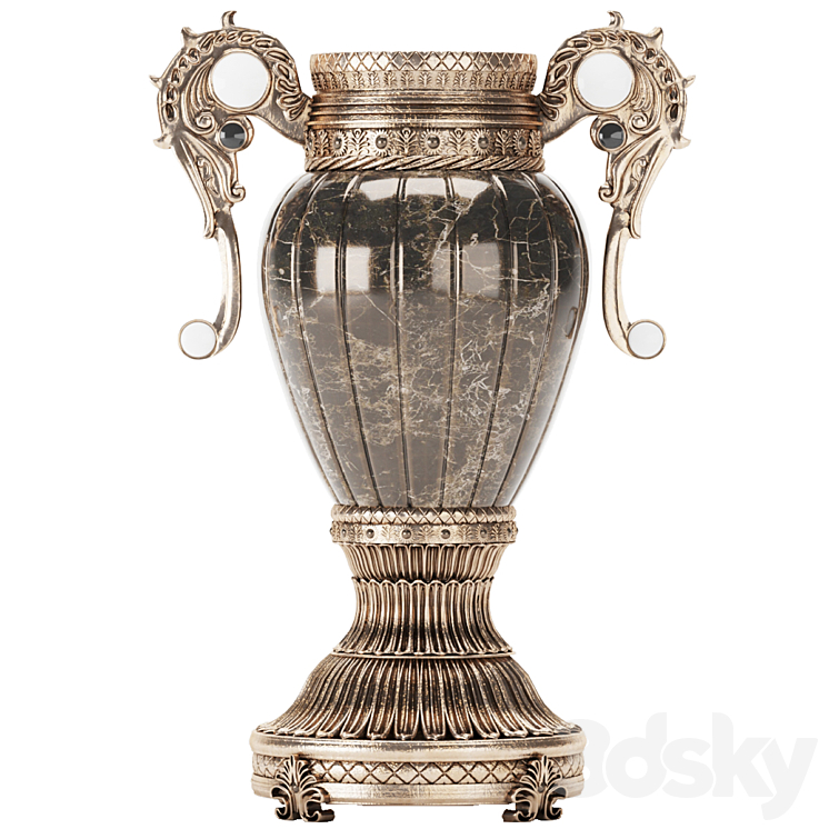 Decorative Antique 3DS Max Model - thumbnail 2