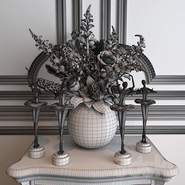 Decorative set 04 3DSMax File - thumbnail 2