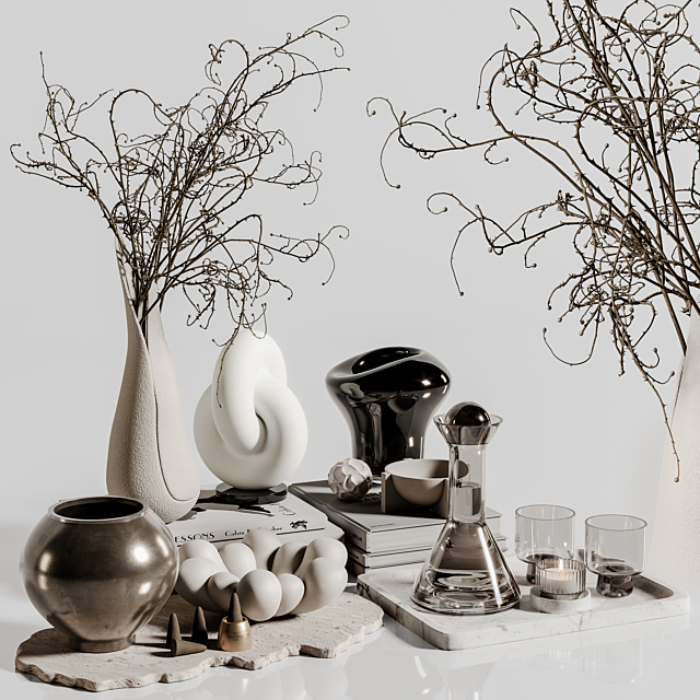 decorative set 125 3ds Max - thumbnail 1