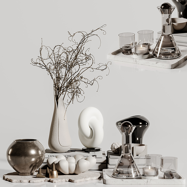 decorative set 125 3ds Max - thumbnail 2