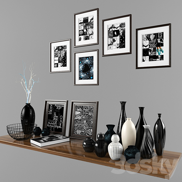 decorative set 3DSMax File - thumbnail 1