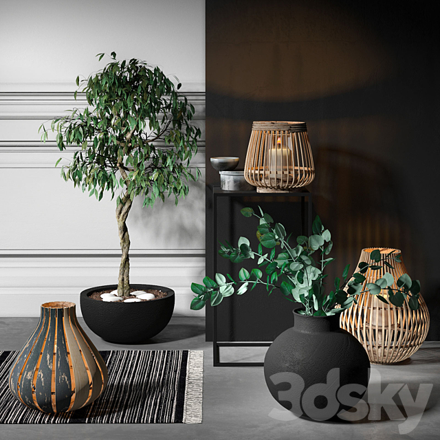 Decorative set 3DSMax File - thumbnail 1