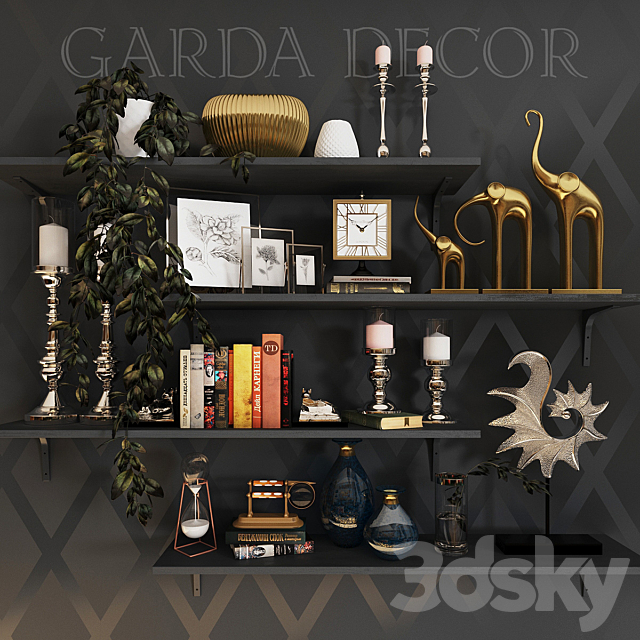 Decorative Set GARDA DECOR 3DSMax File - thumbnail 1