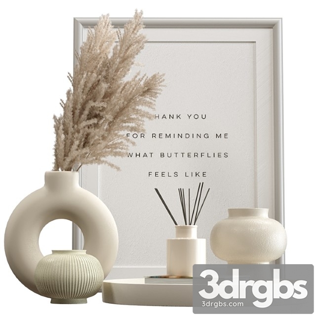 Decorative Set of Pampas 3dsmax Download - thumbnail 1