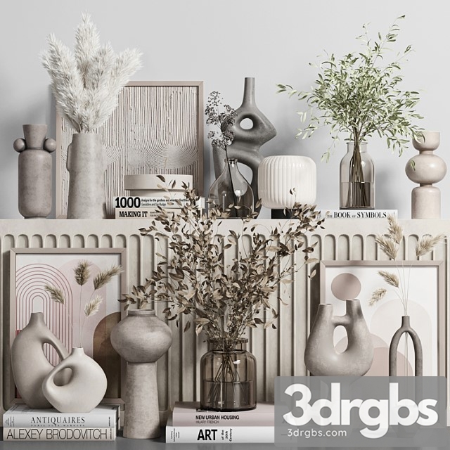 Decorative Set Vol045 3dsmax Download - thumbnail 1