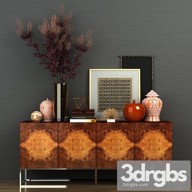 Decorative set Williams-sonoma 3dsmax Download - thumbnail 1