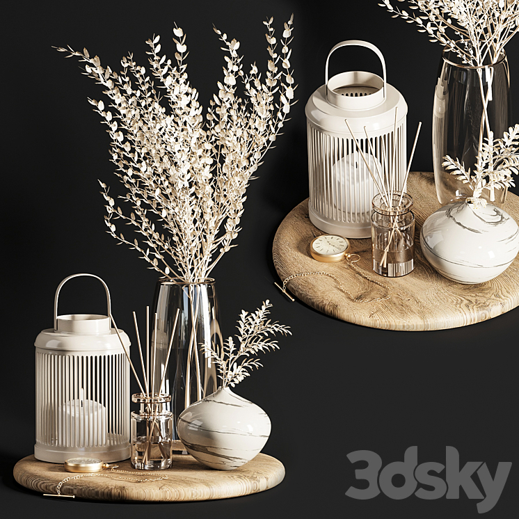 decorative set028 3DS Max Model - thumbnail 1