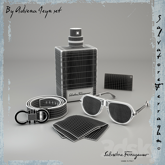 Ferragamo set 3DSMax File - thumbnail 3