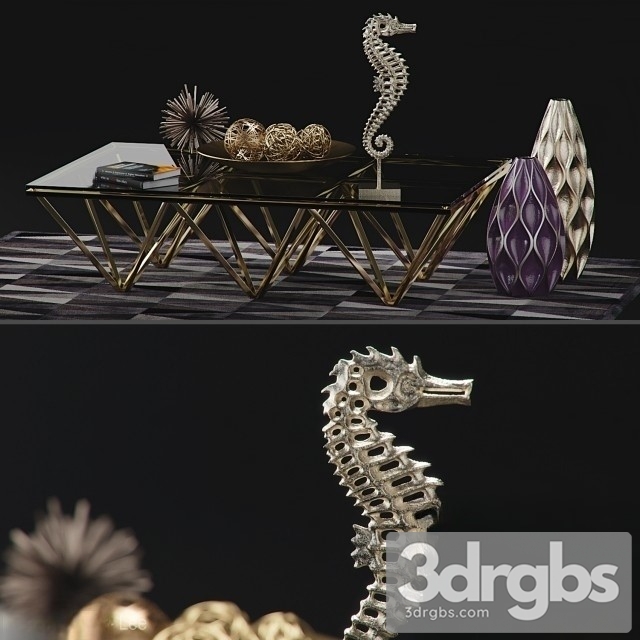 Gallerie Decor Set 3dsmax Download - thumbnail 1