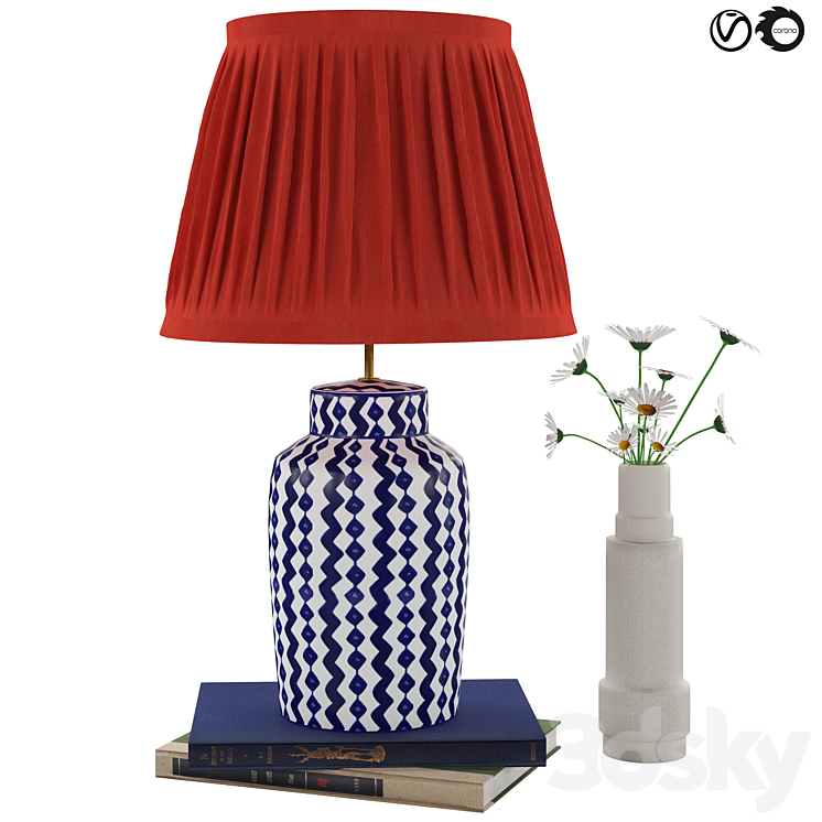 Gingembre table lamp 3DS Max Model - thumbnail 3