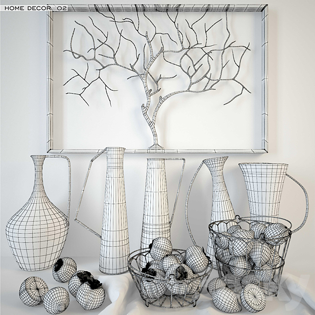 Home Decor – 02 3DS Max Model - thumbnail 3