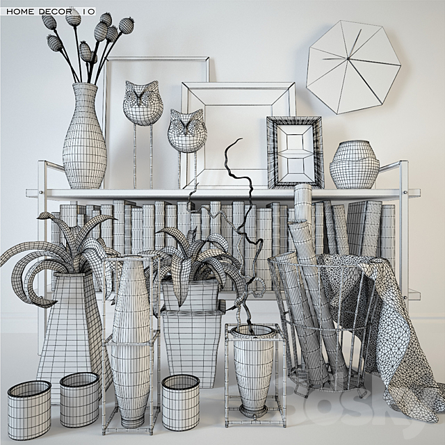 Home Decor – 10 3DSMax File - thumbnail 3