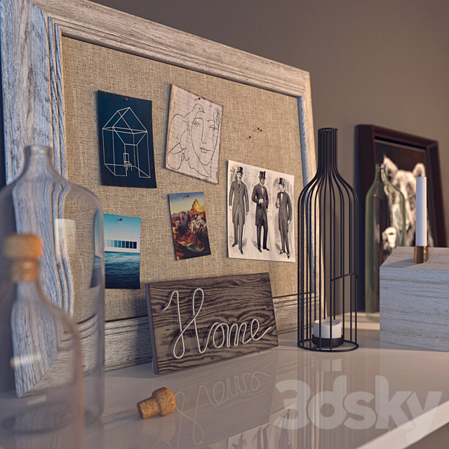 Home decor 3DS Max Model - thumbnail 2