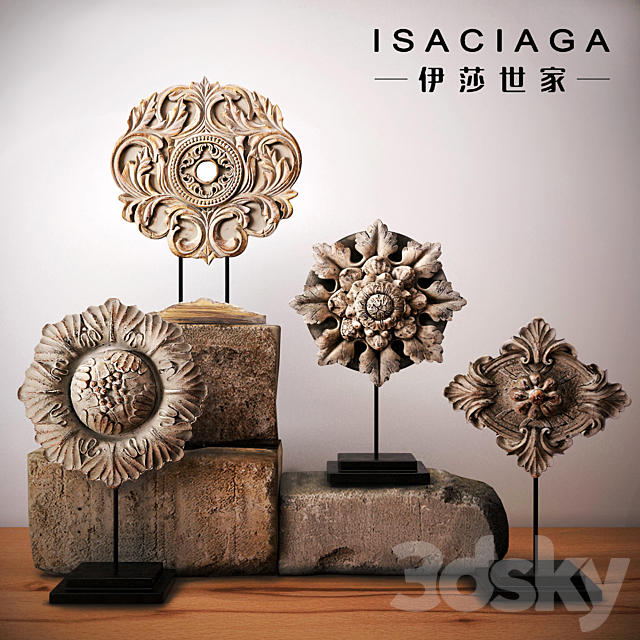 Isaciaga – BJ032590 3DS Max Model - thumbnail 1