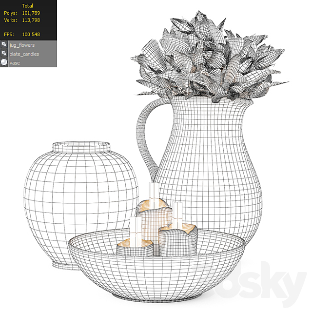 Jug 3DSMax File - thumbnail 3