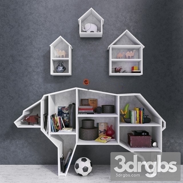 Kidroom Decor 3dsmax Download - thumbnail 1