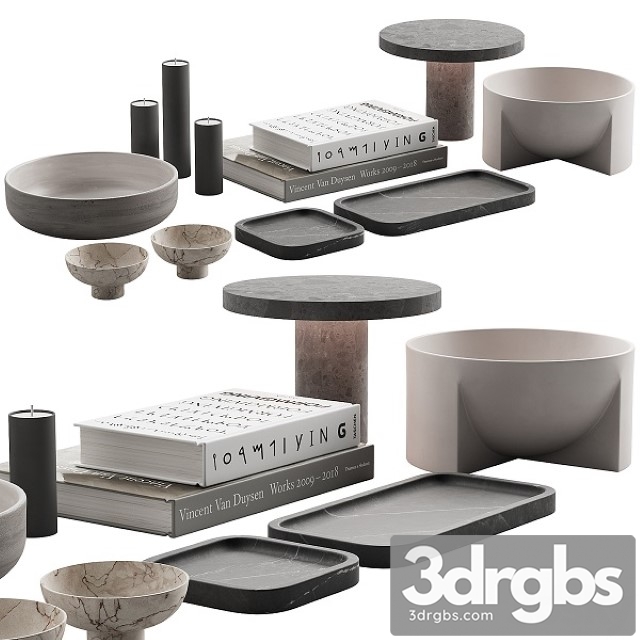 Living Decor Set Formliving Neutral Pack 02 3dsmax Download - thumbnail 1