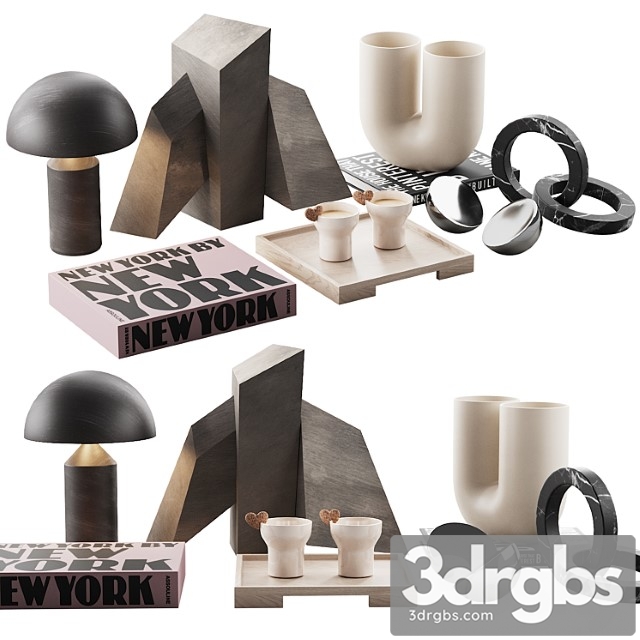 Living Decor Set New York 00 3dsmax Download - thumbnail 1