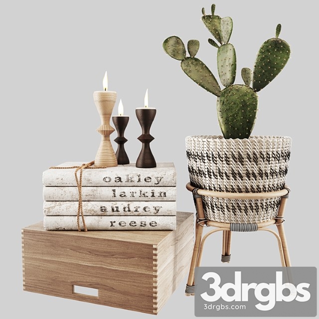 Modern Decor Set 10 3dsmax Download - thumbnail 1