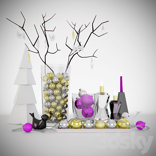 My first Christmas set 3ds Max - thumbnail 3