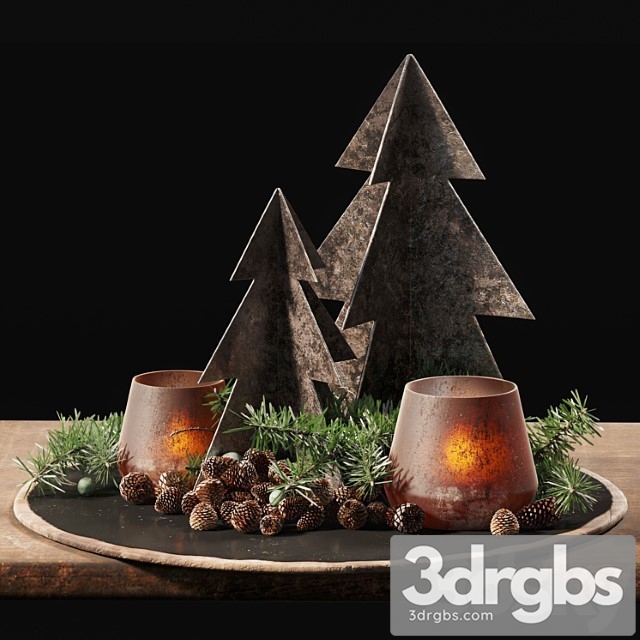 New Year Decor 11 3dsmax Download - thumbnail 1