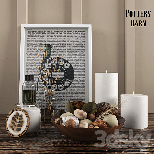 Pottery Barn HOMESCENT COLLECTION 3ds Max - thumbnail 1