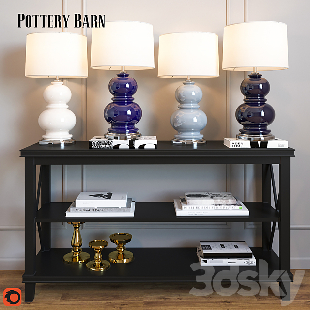 PotteryBarn_console 3DSMax File - thumbnail 1