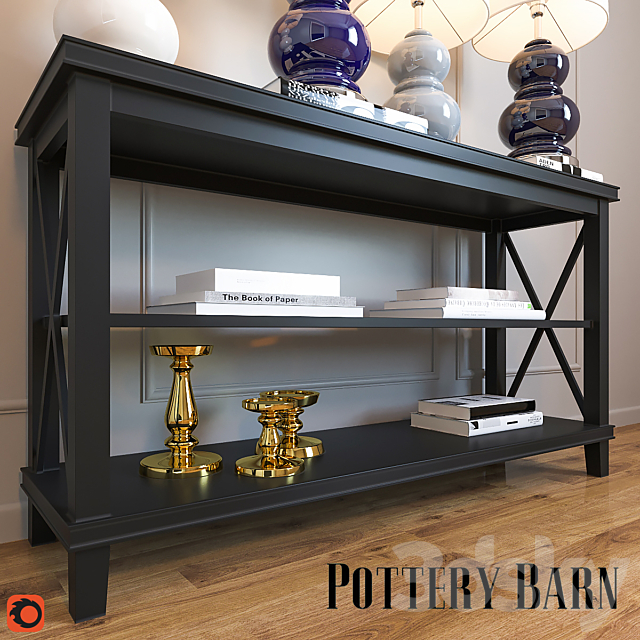 PotteryBarn_console 3DSMax File - thumbnail 3