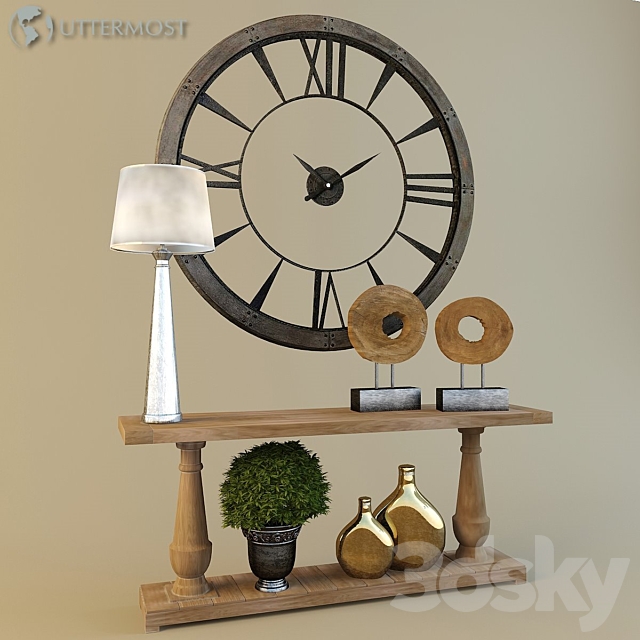 Set Decor Uttermost 3DSMax File - thumbnail 1