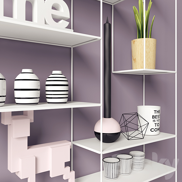 Shelves Hylla Labyrint 3DS Max Model - thumbnail 2