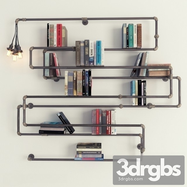 Shelves Pipe 3dsmax Download - thumbnail 1