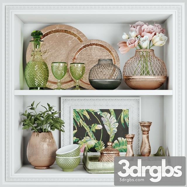 Spring Decorative Set 3dsmax Download - thumbnail 1