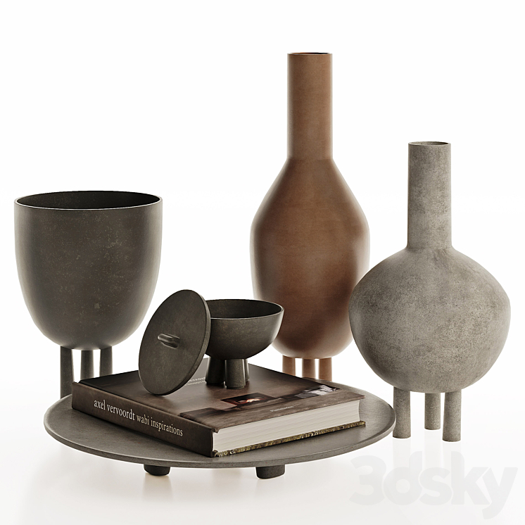 Vases 101 Copenhagen 3DS Max Model - thumbnail 1