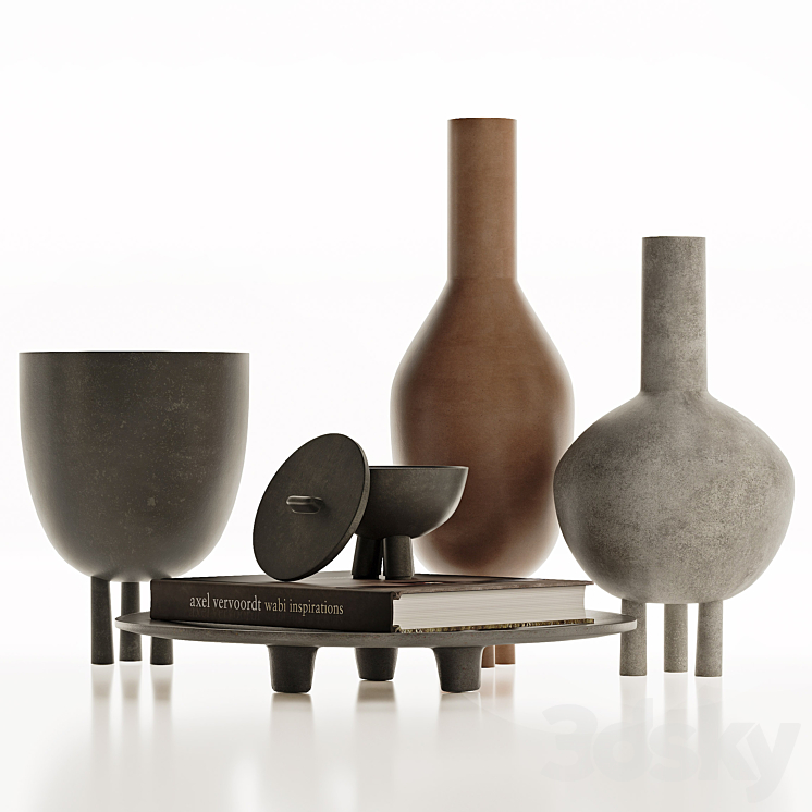 Vases 101 Copenhagen 3DS Max Model - thumbnail 2