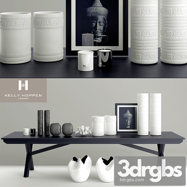 Vases Candles Site Kelly Hoppen 3dsmax Download - thumbnail 1