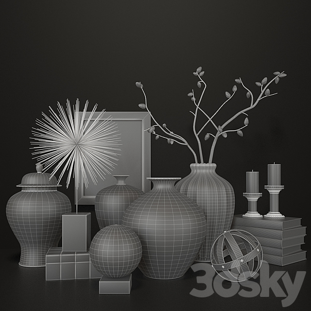 Williams-Sonoma Set 2 3DSMax File - thumbnail 3