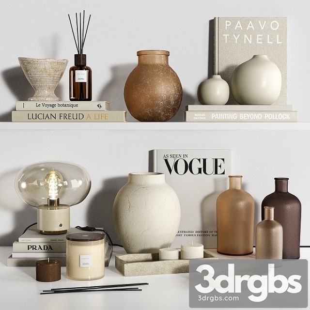 Zara Home Decor Set 011 3dsmax Download - thumbnail 1