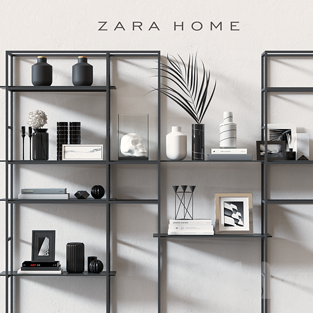 Zara Home Decor Set _ Corona 1.5 3DSMax File - thumbnail 1