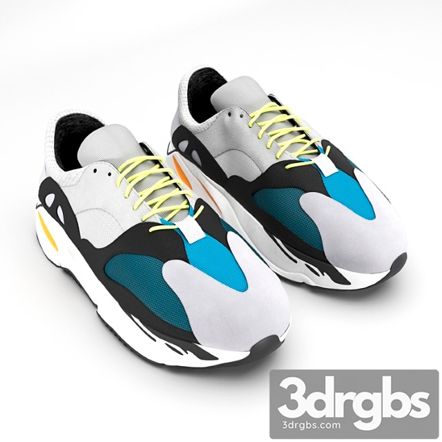 Adidas yeezy wave 700 3dsmax Download - thumbnail 1