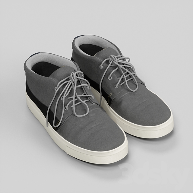 Blauer usa shoes 3ds Max - thumbnail 1