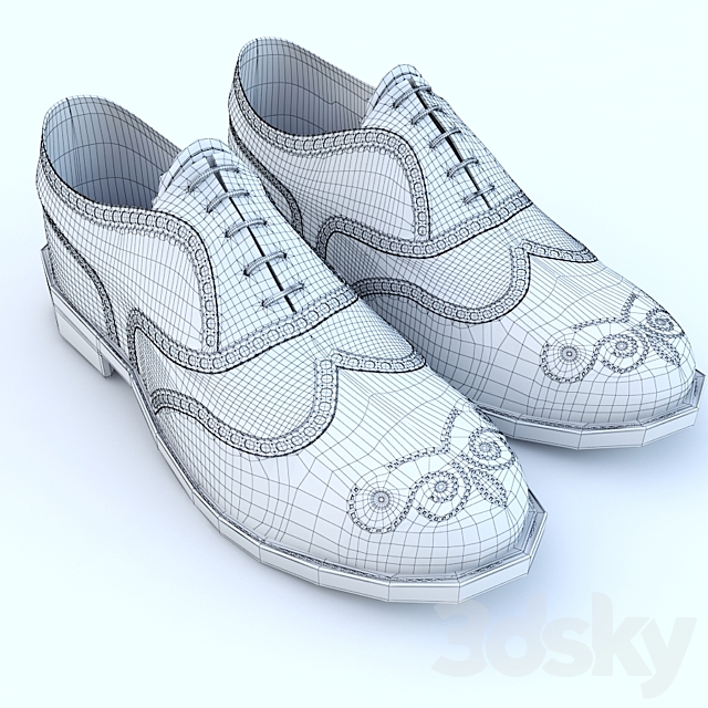 boots 3DS Max Model - thumbnail 3