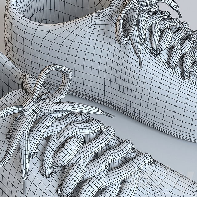 Boots _ Shoes 3ds Max - thumbnail 3