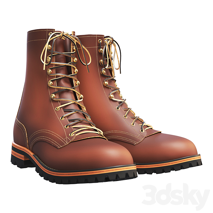 Boots Nicks 3DS Max Model - thumbnail 1