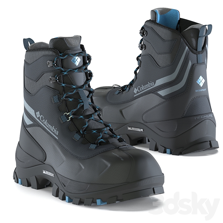 Bugaboot Plus IV Columbia Boots 3DS Max - thumbnail 1