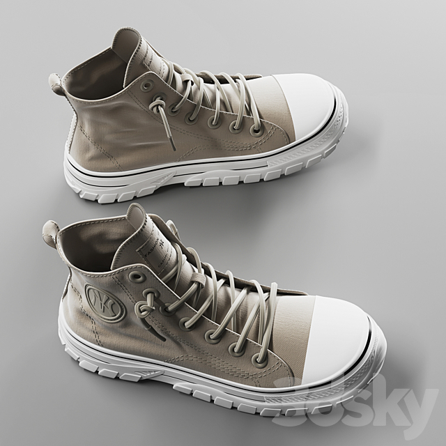 Casual high-top 3DSMax File - thumbnail 4