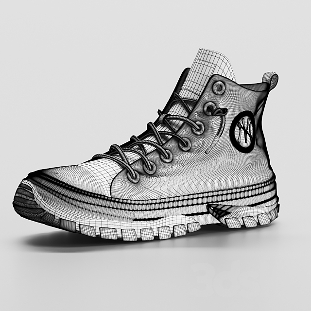 Casual high-top 3DSMax File - thumbnail 6