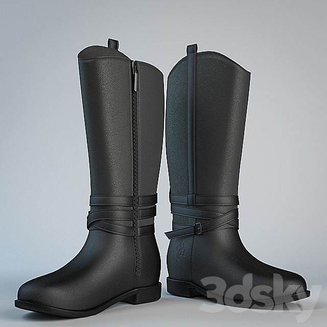 Cole Haan boots 3ds Max - thumbnail 1